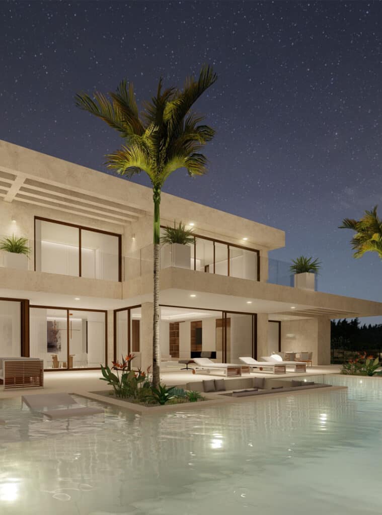 Villa en Javea lujo luxe piscina estilo mediterraneo alta calidad