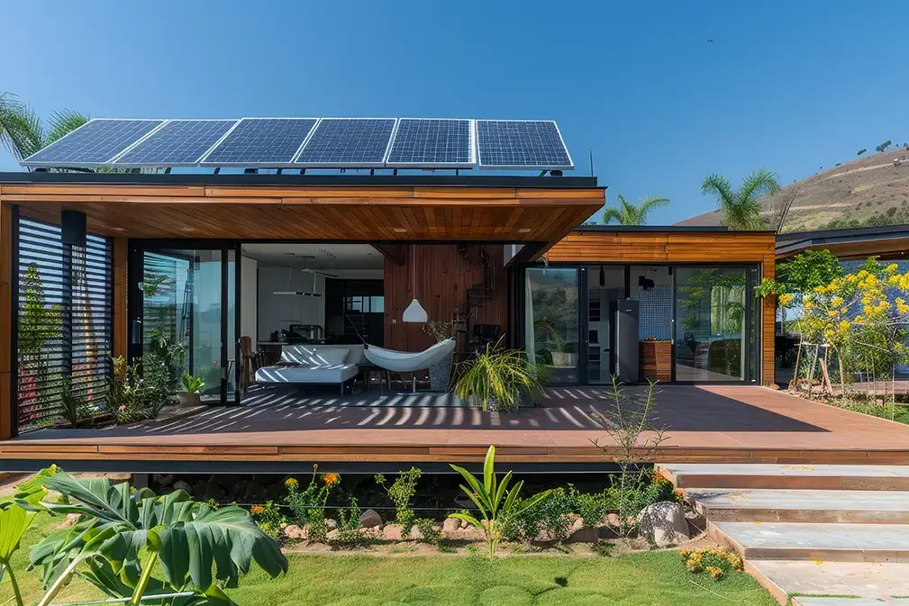 Vivienda ecosostenible diseñada para reducir el consumo energético