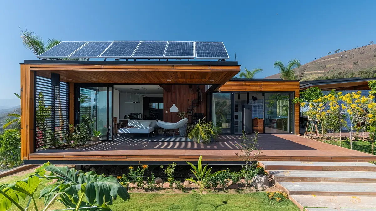 Vivienda ecosostenible diseñada para reducir el consumo energético