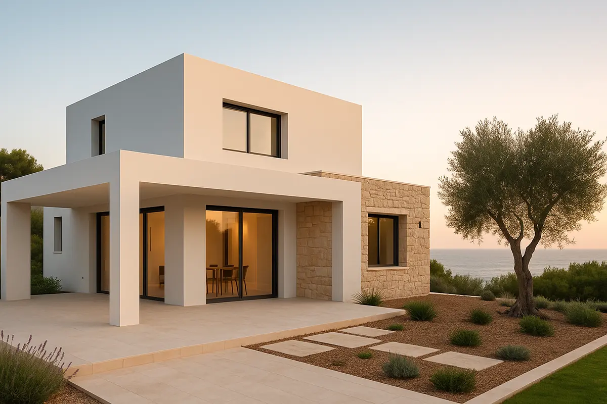 Vivienda mediterránea de nueva construcción en Jávea