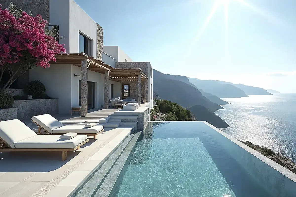 Vivienda mediterránea contemporánea integrada en el paisaje de la Costa Blanca