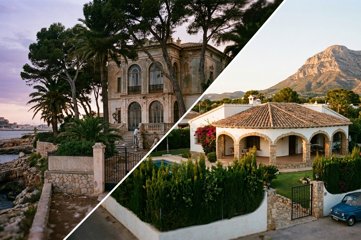villas historicas en denia y javea