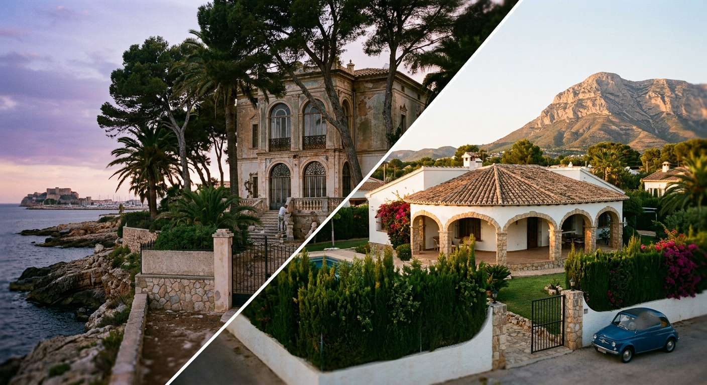 villas historicas en denia y javea